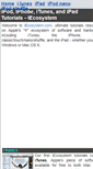 Mobile Screenshot of ipodiphoneitunestutorials.com